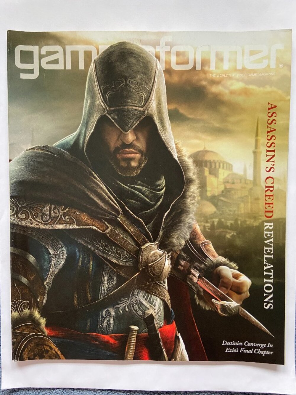 Game Informer Magazine June 2011 Issue 218 Assassin's Creed Revelations W/ Label